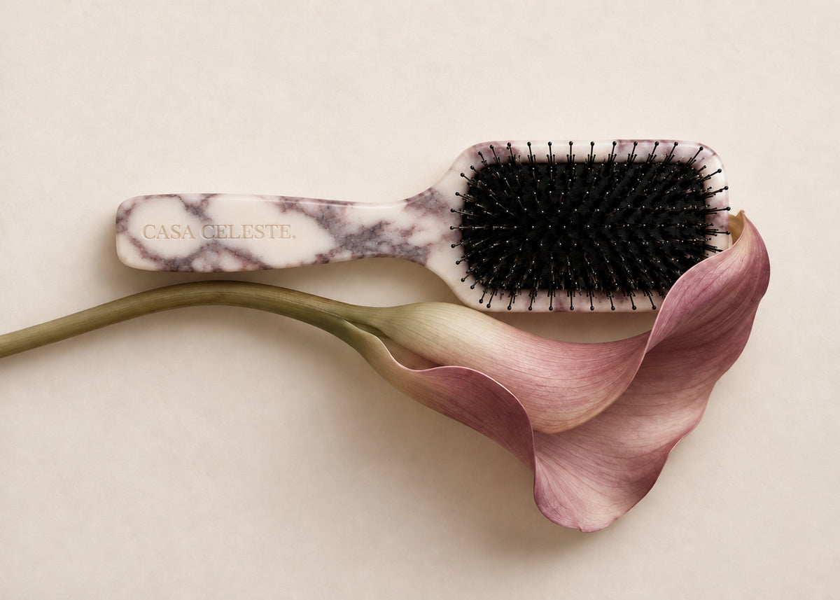 The Marble Hair Brush