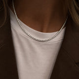 Classic Moissanite Tennis Necklace