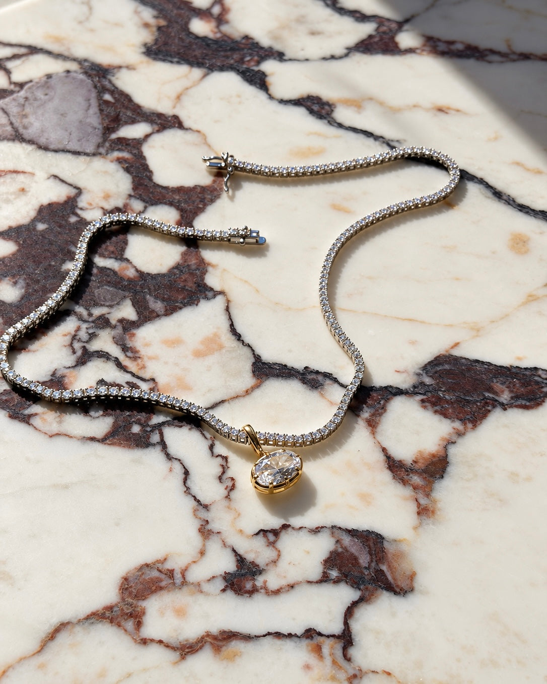 Oval Bezel Pendant
