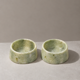 Apple Green Marble Dog Bowl | Pre-order