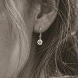 Moissanite Diamond Drop Earrings