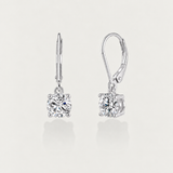 Moissanite Diamond Drop Earrings