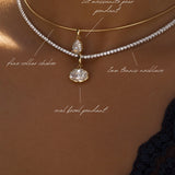 Oval Bezel Pendant