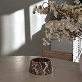 Rosso Levanto Marble Dog Bowl | Pre-order