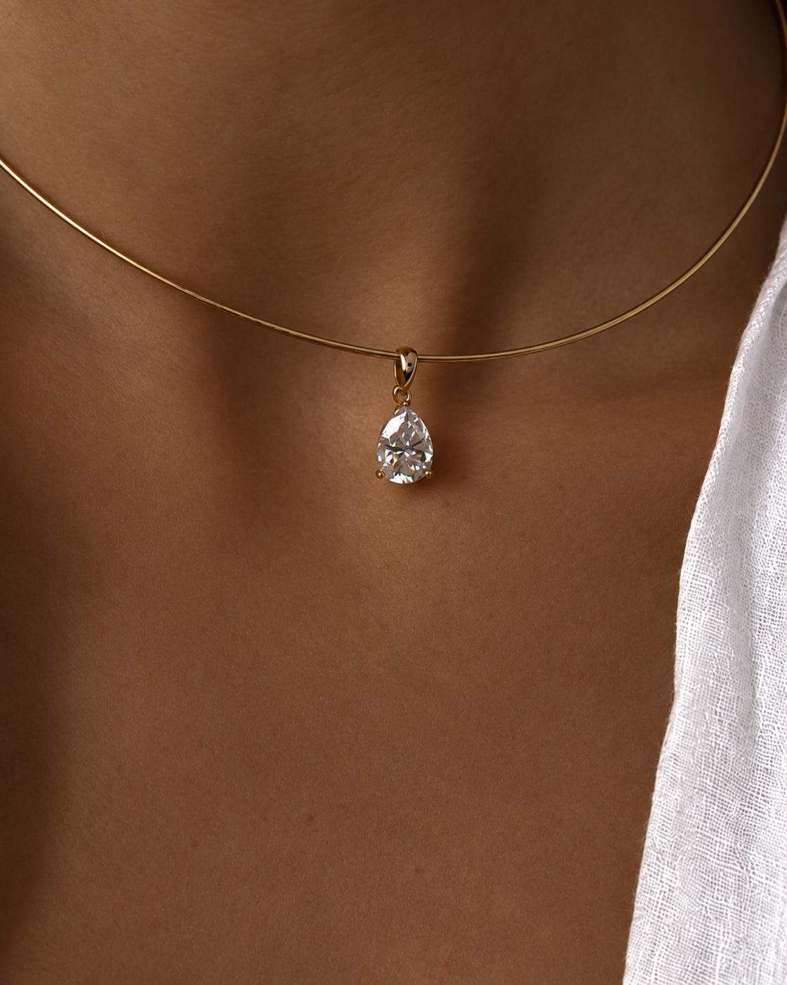 Fine Collar Choker Necklace
