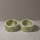 Apple Green Marble Pet Bowl