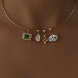 Oval Bezel Pendant