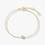 Petite Diamond Bracelet | Solid 14k - CELESTIAL