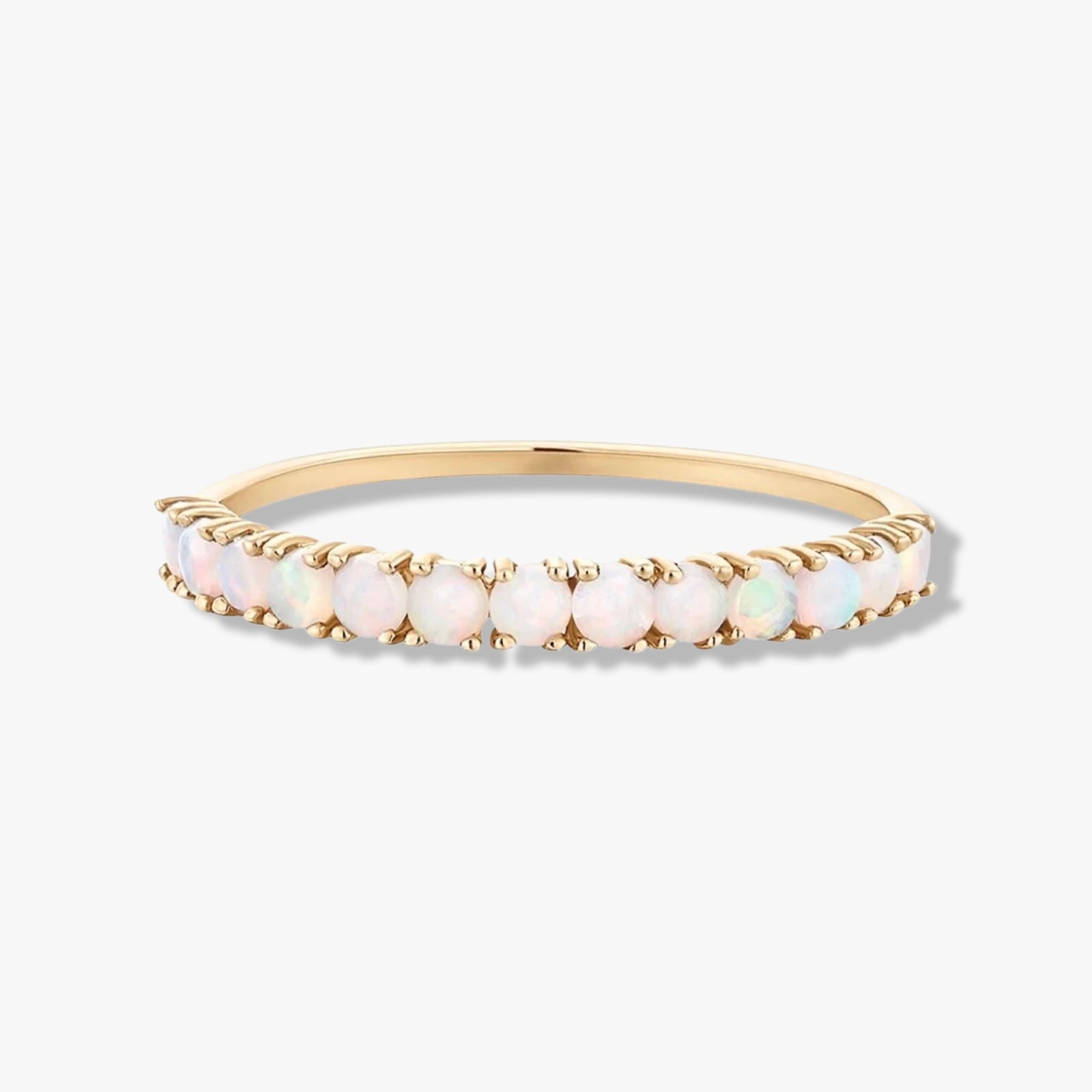 Laia Opal Ring | Solid 14k - CELESTIAL